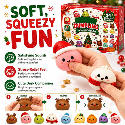 24-Day Dumpling Squishy Advent Calendar