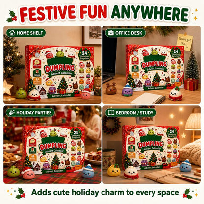 24-Day Dumpling Squishy Advent Calendar