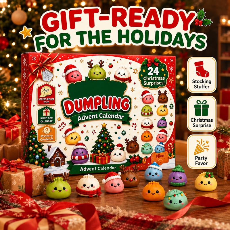 24-Day Dumpling Squishy Advent Calendar