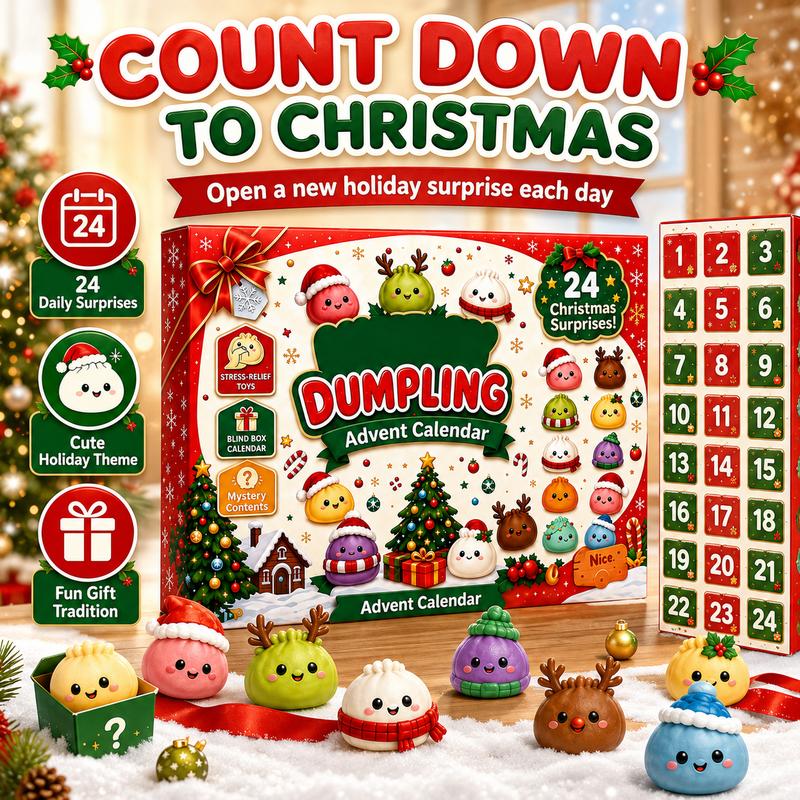 24-Day Dumpling Squishy Advent Calendar