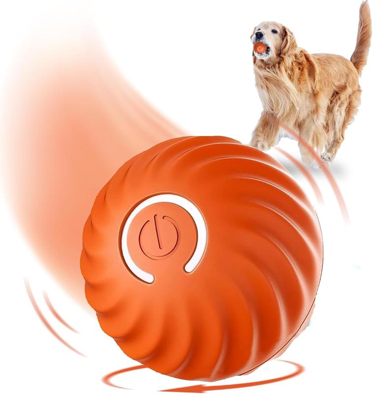 Automatic Moving Ball Dog Toy Interactive Rolling & Bouncing Pet Toy